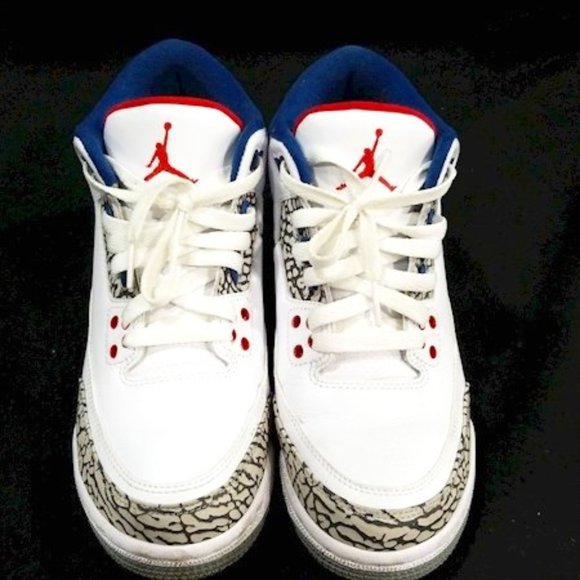 Jordan retro 3 True Blue size 7 GS main image 5